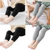Stylish Girls Leggings Versatile Kids Elastic Tights Fashionable Elastic Pantyhose for Daily Outfits Outdoor Adventures
