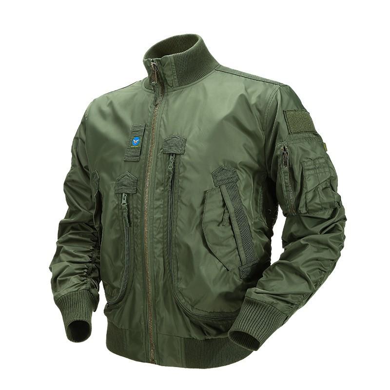 Spring New Air Force Pilot Jacket Men's Korean Style Baseball Uniform Large Size Men's Work Jacket