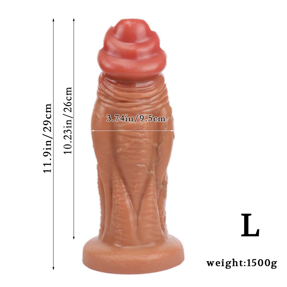 Big Suction Cup Realistic Dildo Silicone Anal Plug Adult Masturbation Sex Toys