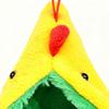 Bird Bed Hangable Winter Warm Resting Shelter Wooden Triangular Parrot Bed For Cockatiels Finches Home Pet Store