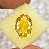 Natural Yellow Sapphire Certified 10.50 Ct Oval Cut Flawless Loose Gemstone