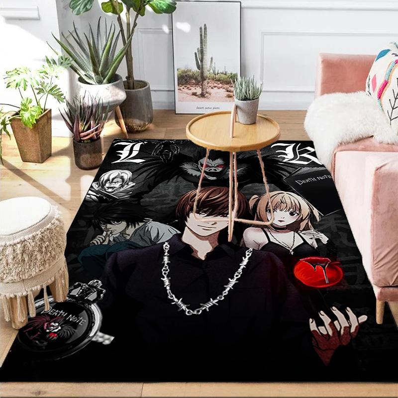 Death Dark Secrets Area Rug Suitable for Indoor And Outdoor,Carpets for Kitchens, Homes, Offices, Living Rooms,Home Decor,Christmas Gift