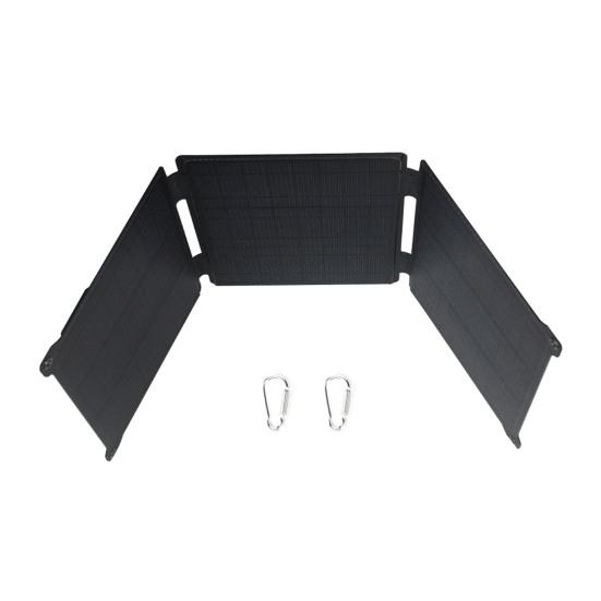 

Портативное зарядное устройство для телефона на солнечной панели 21 Вт Высокоэффективный выход Защита от перенапряжения Складное зарядное устройство на солнечной панели из монокристаллического кремния чёрный