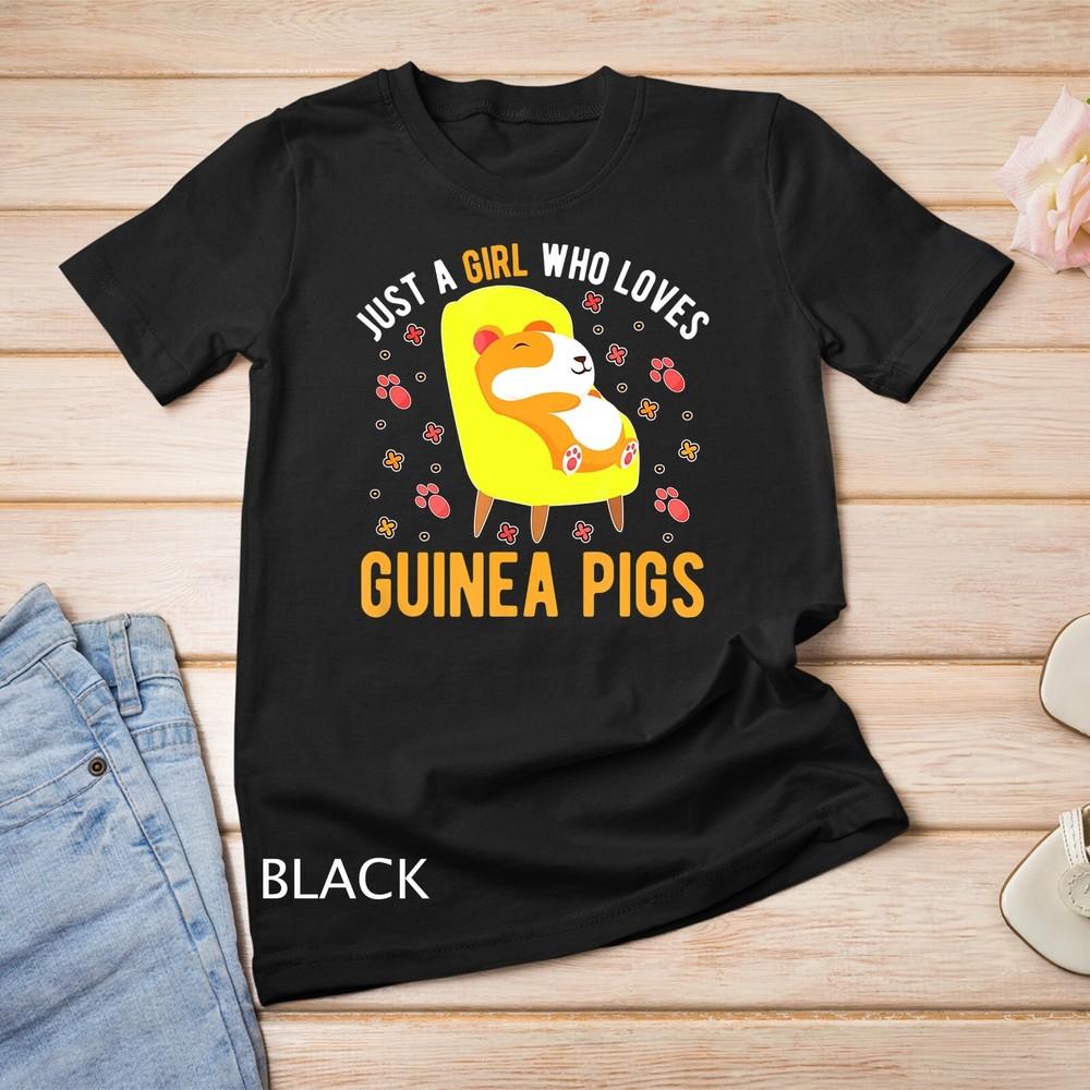 

Colorful - Just A Girl Who Loves Guinea Pigs Unisex T-shirt XL