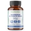 Glicinato di Magnesio 500 mg Integratore Alimentare, 120 Capsule per Flacone