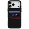 BMW M Silikon Horizontale Linie MagSafe Hülle für iPhone 17 Pro Max Schwarz