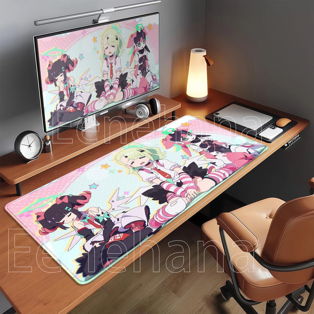Larges Aod Sunna Aria Nangong Yu Mousepad Angels Of Delusion Anime Cute Girl Zenless Zone Zero Mouse Pad Zzz Keyboard Desk Mat