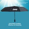 Cup Holders 4S Dealership Car Gift Umbrella Vinyl Sunscreen Sunny Umbrella For Jeep Grand Cherokee Wrangler JK Gladiator Compass