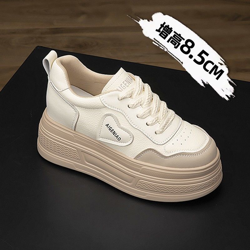 Pappa-sko dame 2025 ny høst europeisk stasjon shorty Le plattformsko indre høydeøkning små sportssko
