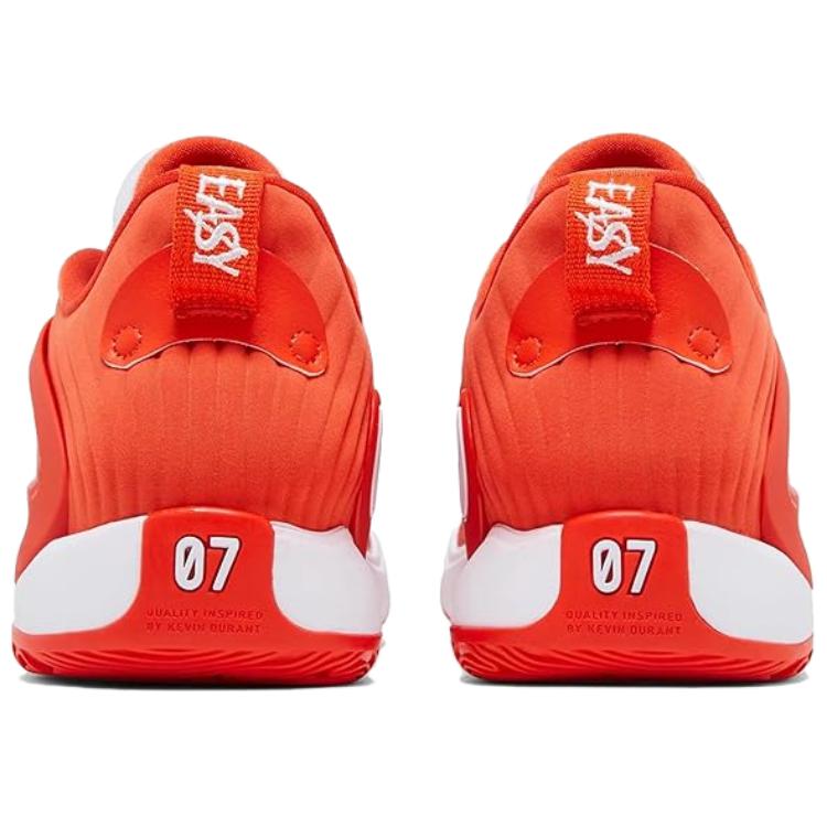 Nike KD 15 TB Team Orange Unisex Sneakers White DX6648-802