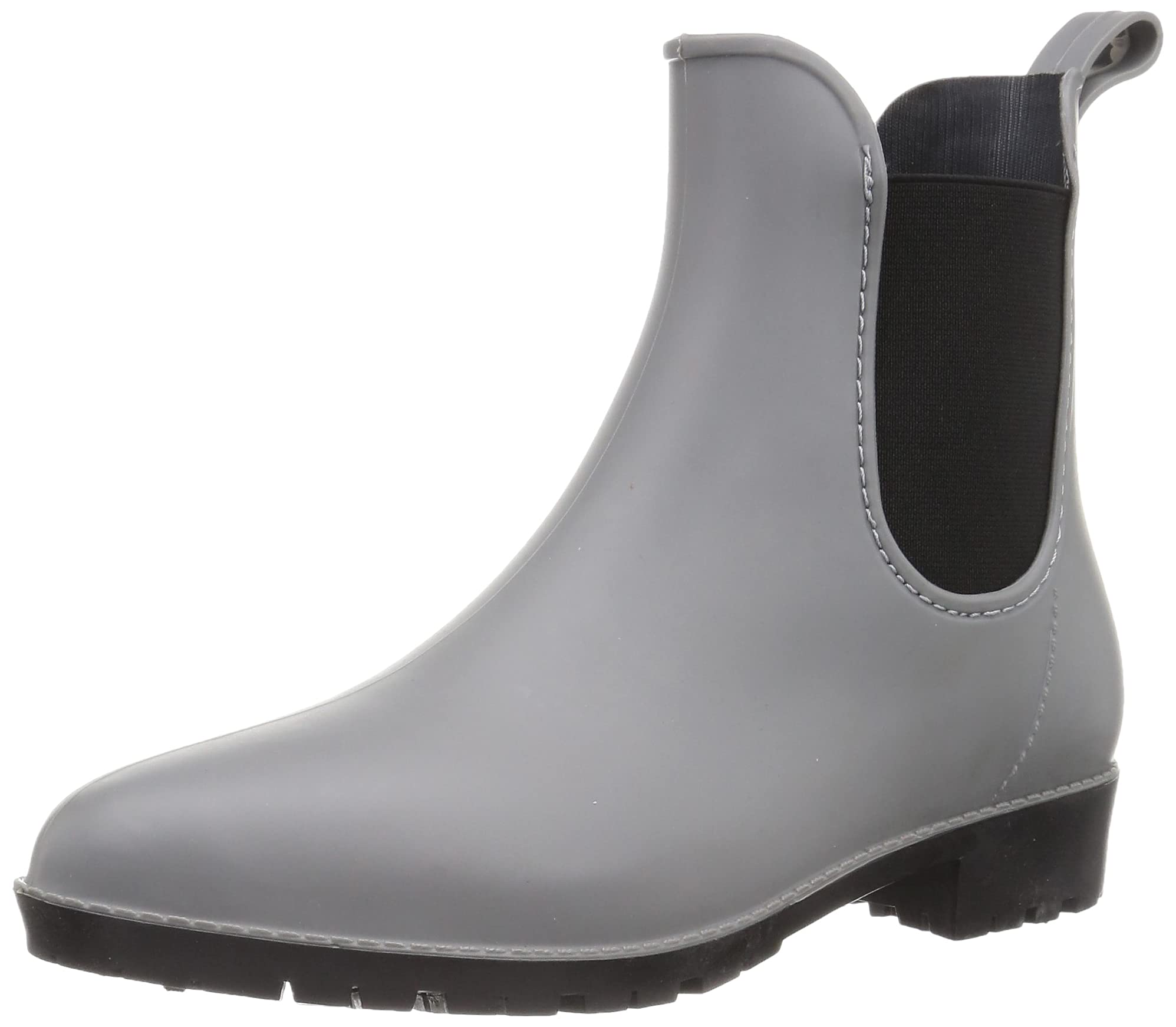 

Plus Feminine 3534 Waterproof Rain Sizes San-A Women s Side-Gore Boots, Gray, 24.0cm-24.5cm серый