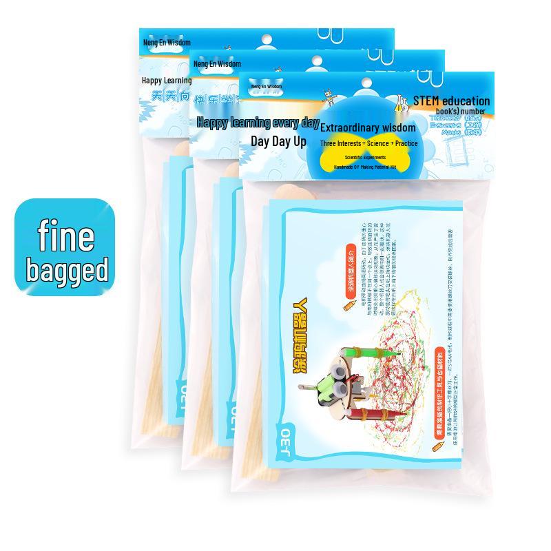 

DIY Graffiti Robot Kit for Students: Creative Science Experiment Device