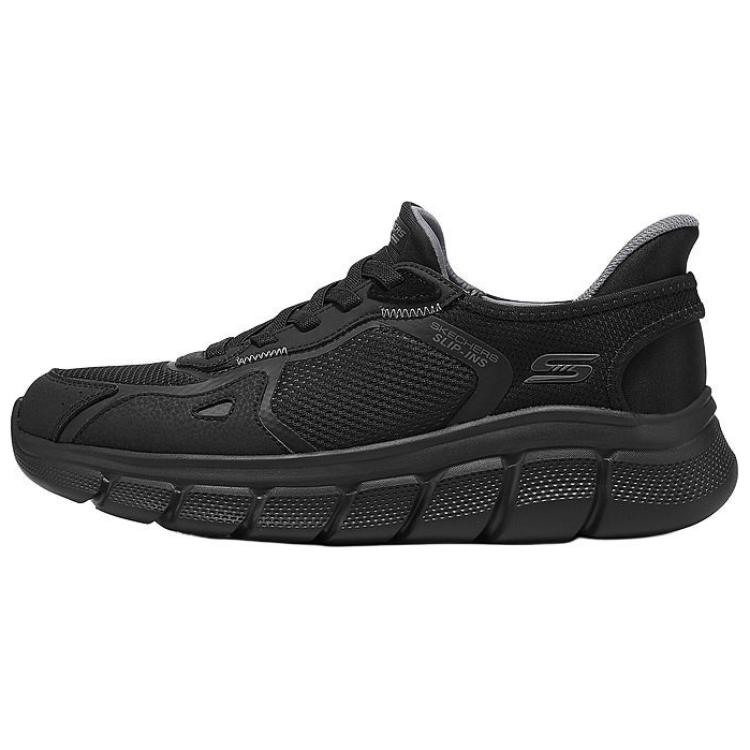 Skechers Bobs B Flex Comfortable Soft Low Top Casual Shoes Men sneakers Black 118314-BBK 41