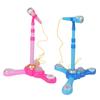 Adjustable Karaoke Machine Toy Microphone Set Musical Portable Early Education with Stand