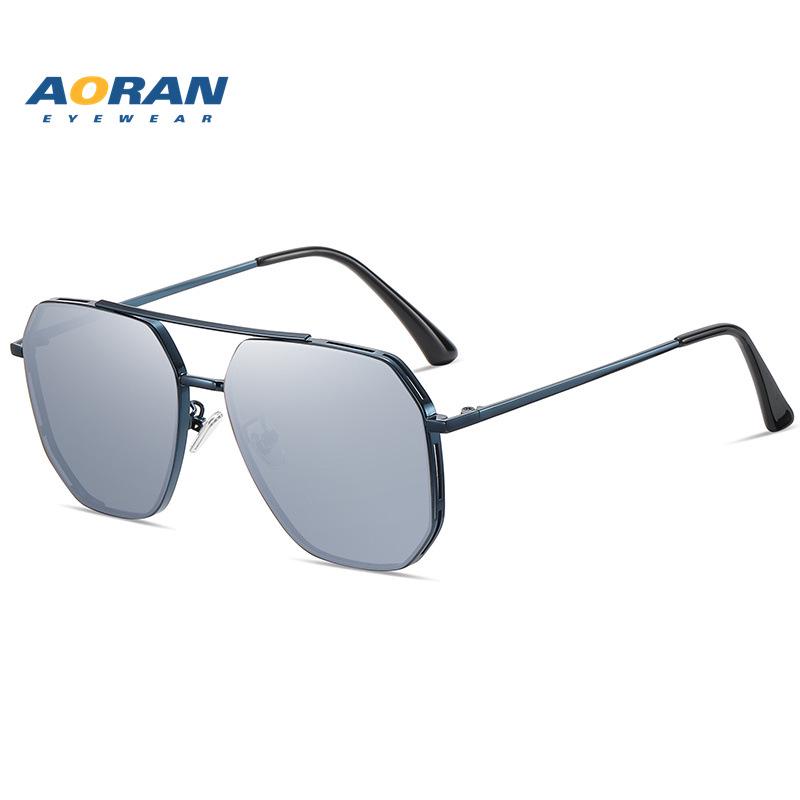 

Мужские нейлоновые поляризационные солнцезащитные очки для моды, защиты от УФ-излучения и рыбалки 60mm Bridge, 18mm Lens, 139mm Temple