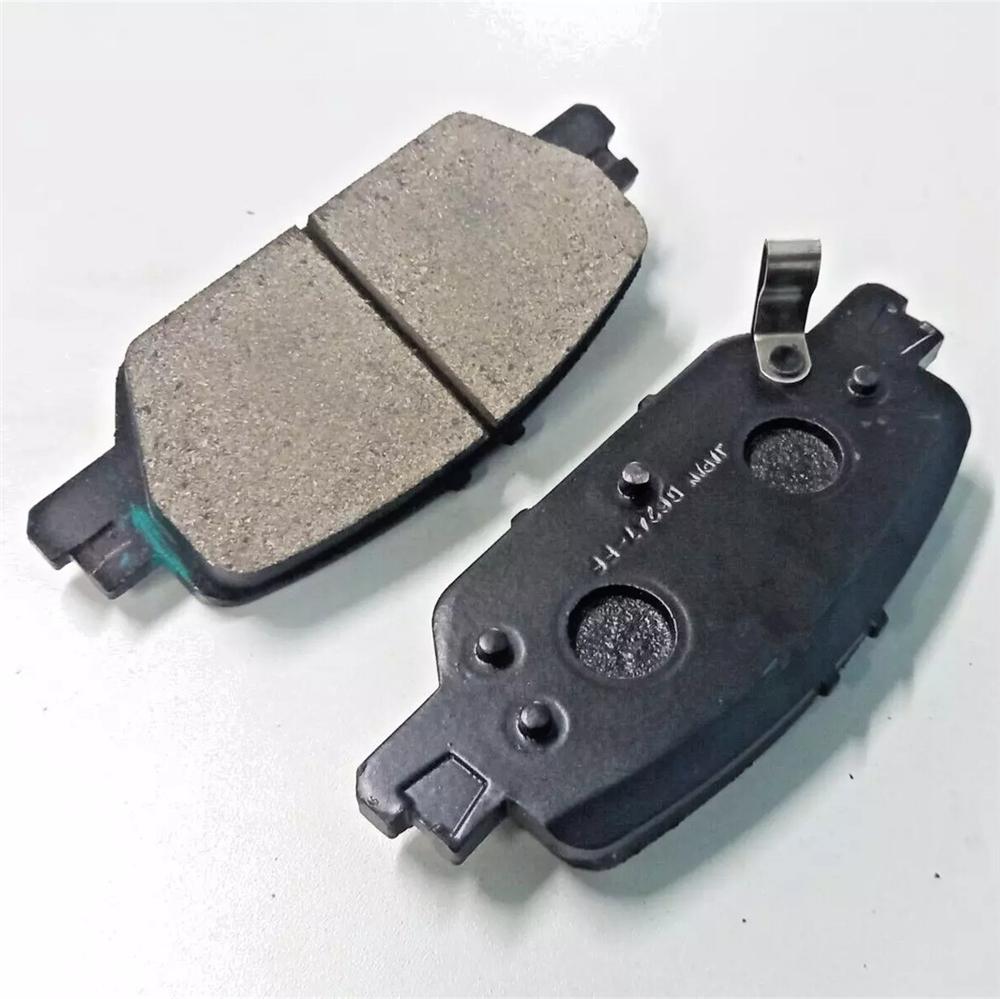 4PCS Car Rear Brake Pads Black Medium 43022-TlA-A00 For Honda 2017-2019 CRV CR-V