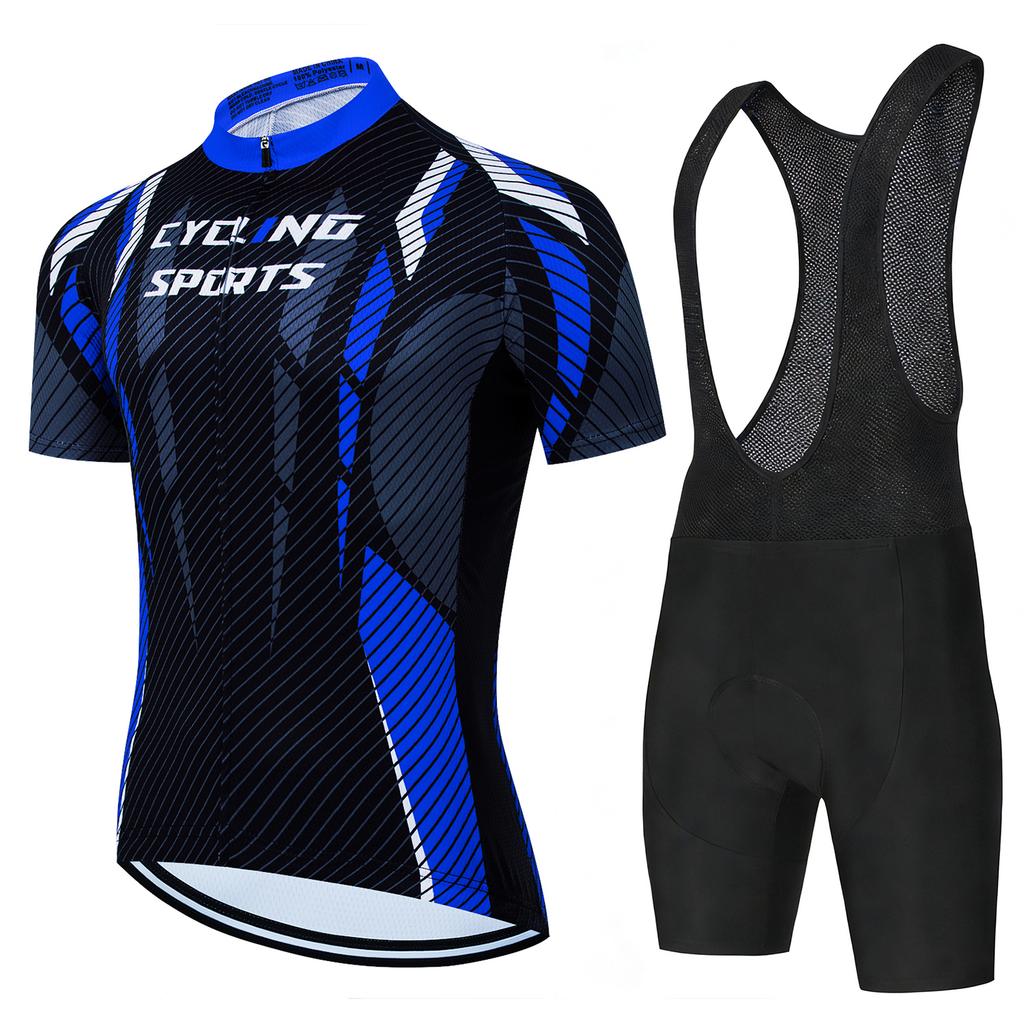 Man Bib Shorts Bi Cycle Jersey Men Mountain Bike Jerseys Mtb Bicycle Clothing Mens Cycling Clothes  2026 Summer Breathable Cycling Suit Set