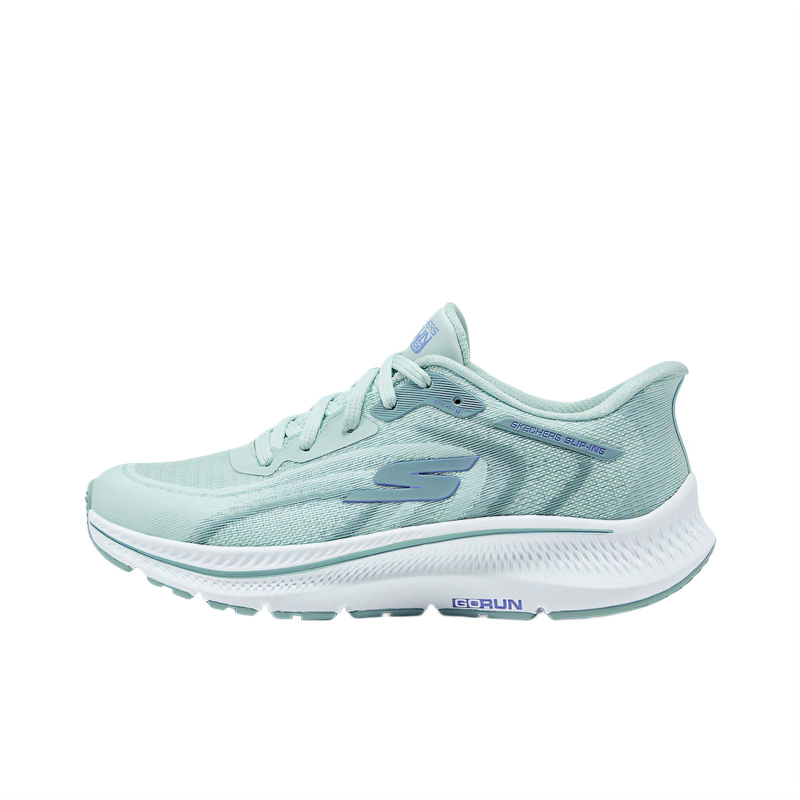 Skechers Go Series Comfortable Mesh Low-Top Running Shoes Women sneakers Light-Blue 128636-LBLV 35.5