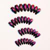 Almond Shape 3D Rhombus Mirror Finish Reusable Wearable Nail Tips