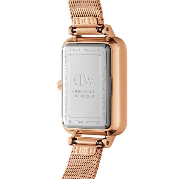Daniel Wellington Women's QUADRO ROMAN NUMERALS MELROSE Mesh Strap Watch