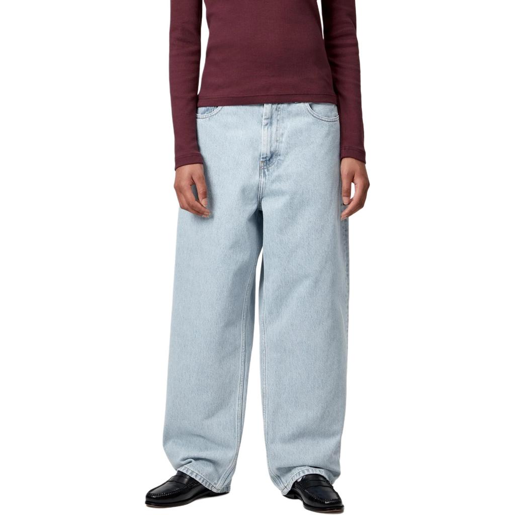Carhartt WIP Fw25 W Brandon Pant Comfortable Simple Zipper Jeans Women bottoms I035892-01-A3