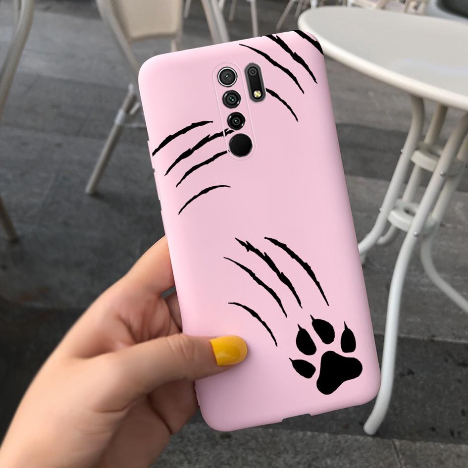 For Xiaomi Redmi 9 Case Silicone Daisy Cactus Phone Back Cover For Redmi 9 Prime Soft Case For Xiaomi Poco M2 M 2 Reloaded Coque