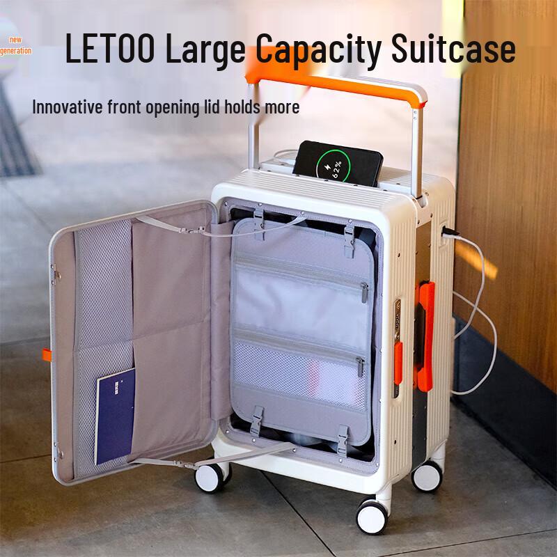 LETOO Front-Opening Luggage