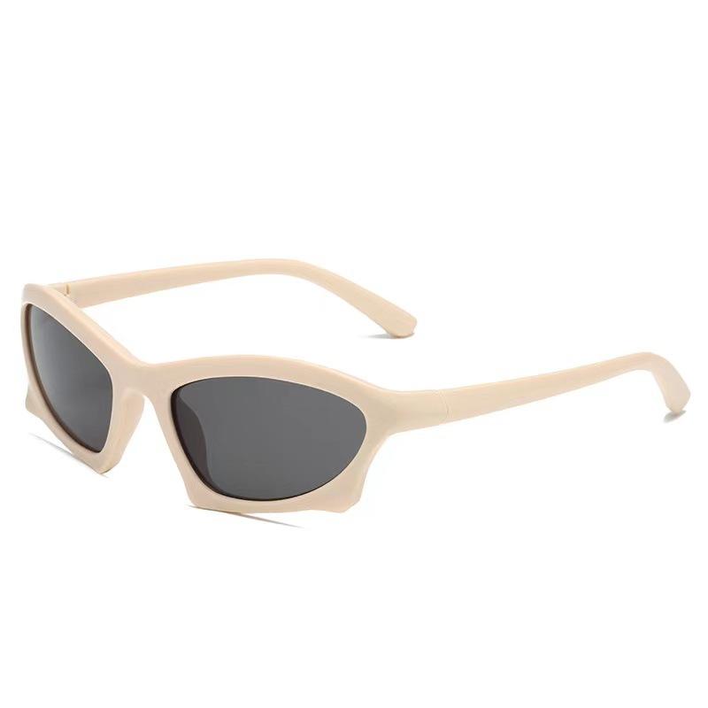 

New Small Frame Square Sunglasses Men Women UV400 Outdoor Sports Fashion Sun Glasses Future Movement Eyewear As shown in the figu