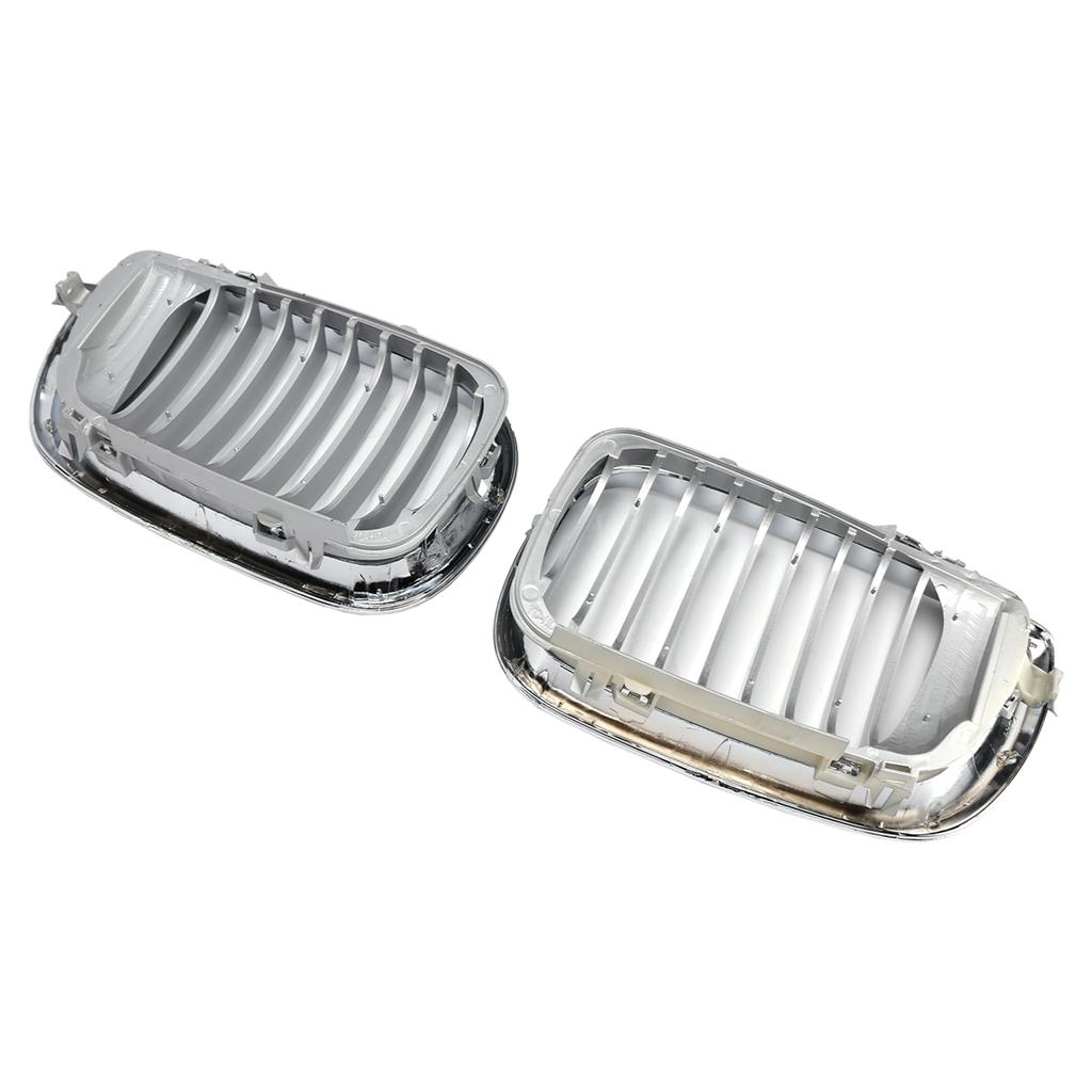 Grilă Rinichi Față Capotă Pentru BMW E46 Seria 3 4 Uși 2002-2005 Crom