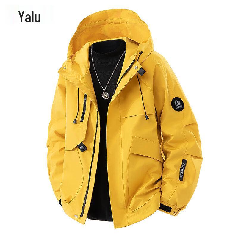 

Yalu Outdoor Hooded Windproof Waterproof Jacket 3XL