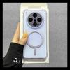 For Magsafe Magnetic Shockproof Case For VIVO X300 Pro Wireless Charge Clear Soft Silicone Cover For VIVO X300 X200 Pro Bumper