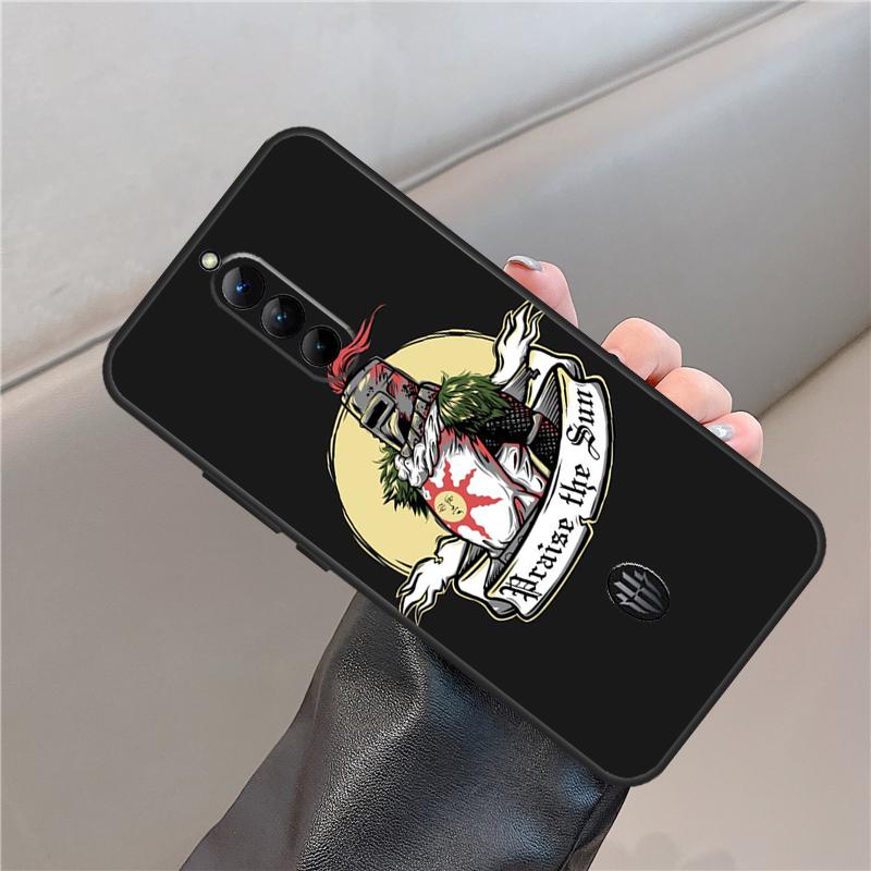 Praise the Sun Dark Souls Case For ZTE Nubia Red Magic 6S 7S 8S 9S 10S Pro For RedMagic 10 Air 8 9 10 11 Pro Plus Cover