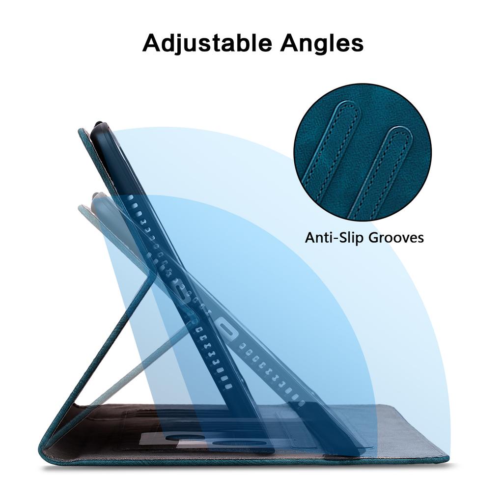 Pro Apple iPad Pro 12.9 (2021) (Také známý jako iPad Pro (12,9-palcový, 5. generace)).Pouzdro na tablet z PU kůže s nádherným květinovým embosovaným designem