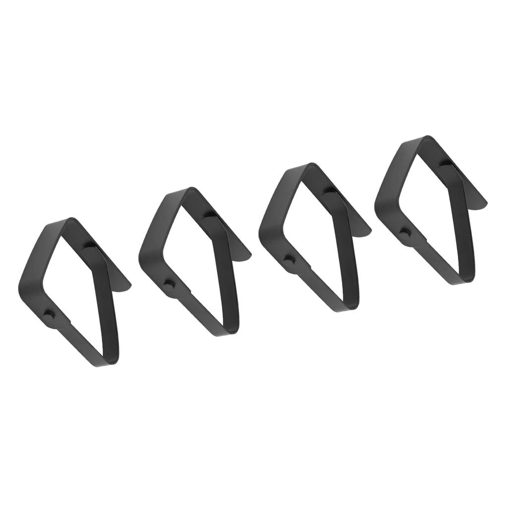 4pcs Large Table Cloth Cover Clips Stainless Steel Anti Slip Tablecloth Holder Clamps 5*4cm