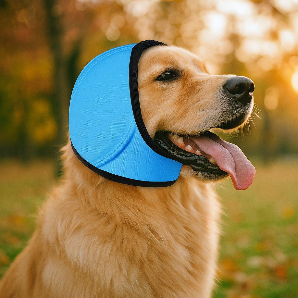 Noise Reduction Dog Ear Covers Anti-Noise Pet Headcover Pet Head Cover Pet Ear Muffs Dog Grooming