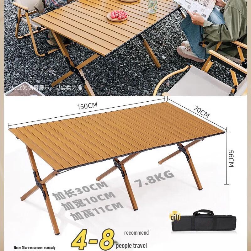 ZISIZ Outdoor Folding Table