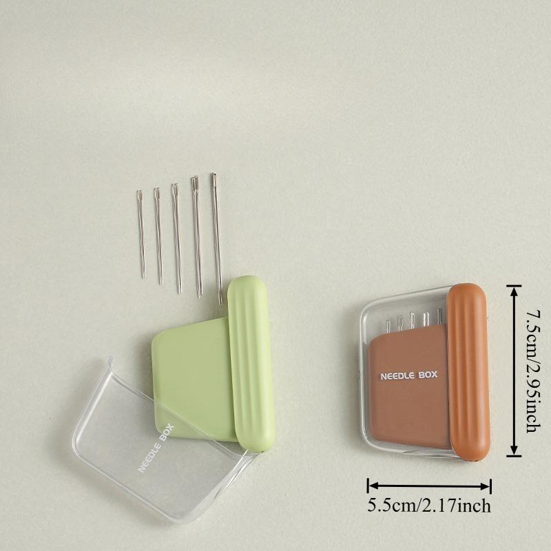 New Magnetic Needle and Thread Box High Quality Home Sewing Tool Needle and Thread Box Compact and Portable