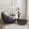 Formă Creativă de Dovleac Canapea Individuală Leneșă Dormitor Balcon Sufragerie Scaun de Relaxare Detașabil Lavabil Mobilier pentru Sufragerie
