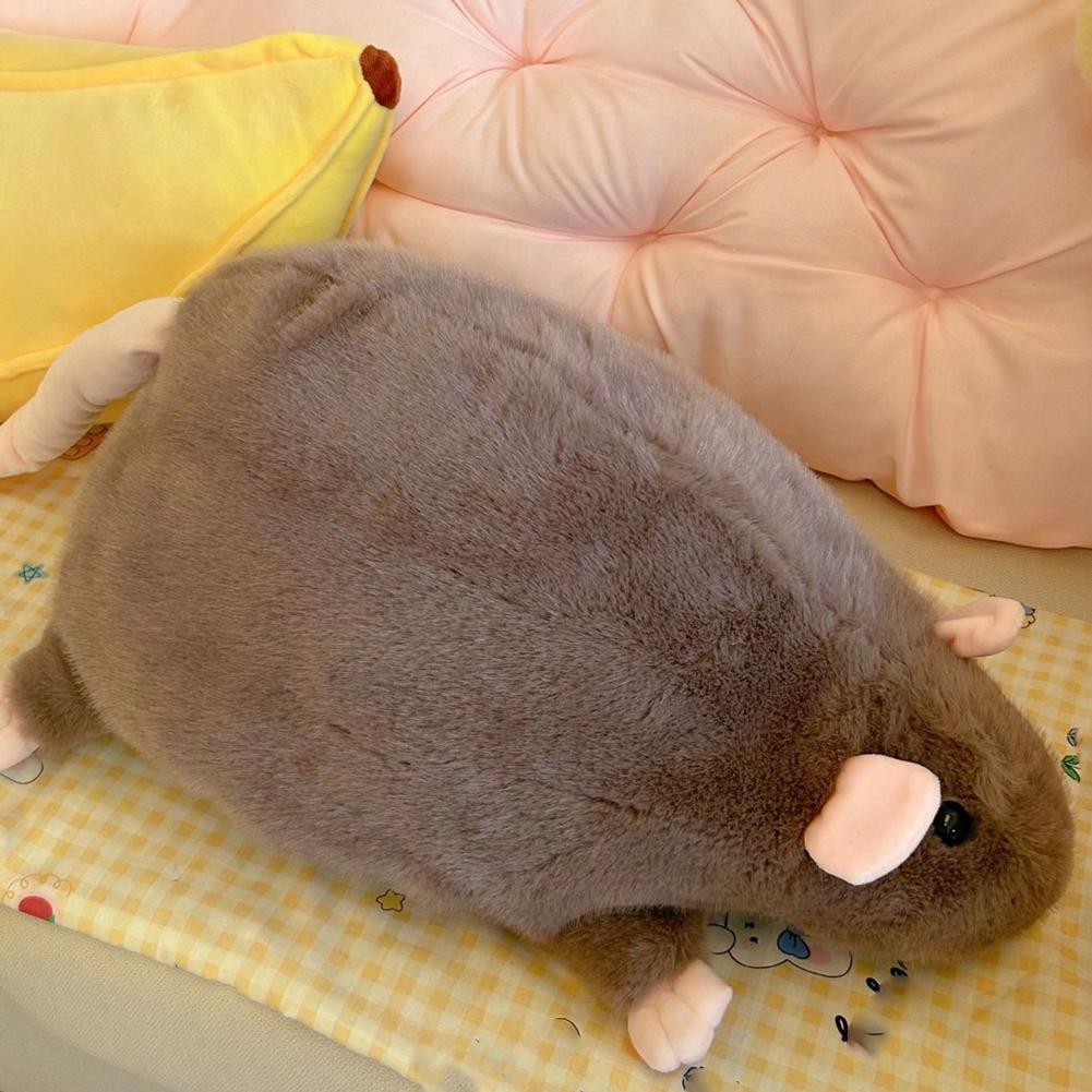 

Милая кукла-мышка, мультяшная плюшевая кукла, ветка с цветком, кукла-крыса, мягкая фигурка животного, имитация, чучело животного, серая, коричневая, мышь, крыса, плюшевая игрушка