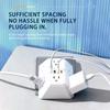 US Plug Power Strip with 6 AC Outlets 4 USB Port(2 Type C), Multi Socket Wall Socket Universal Network Filter Fast Charging