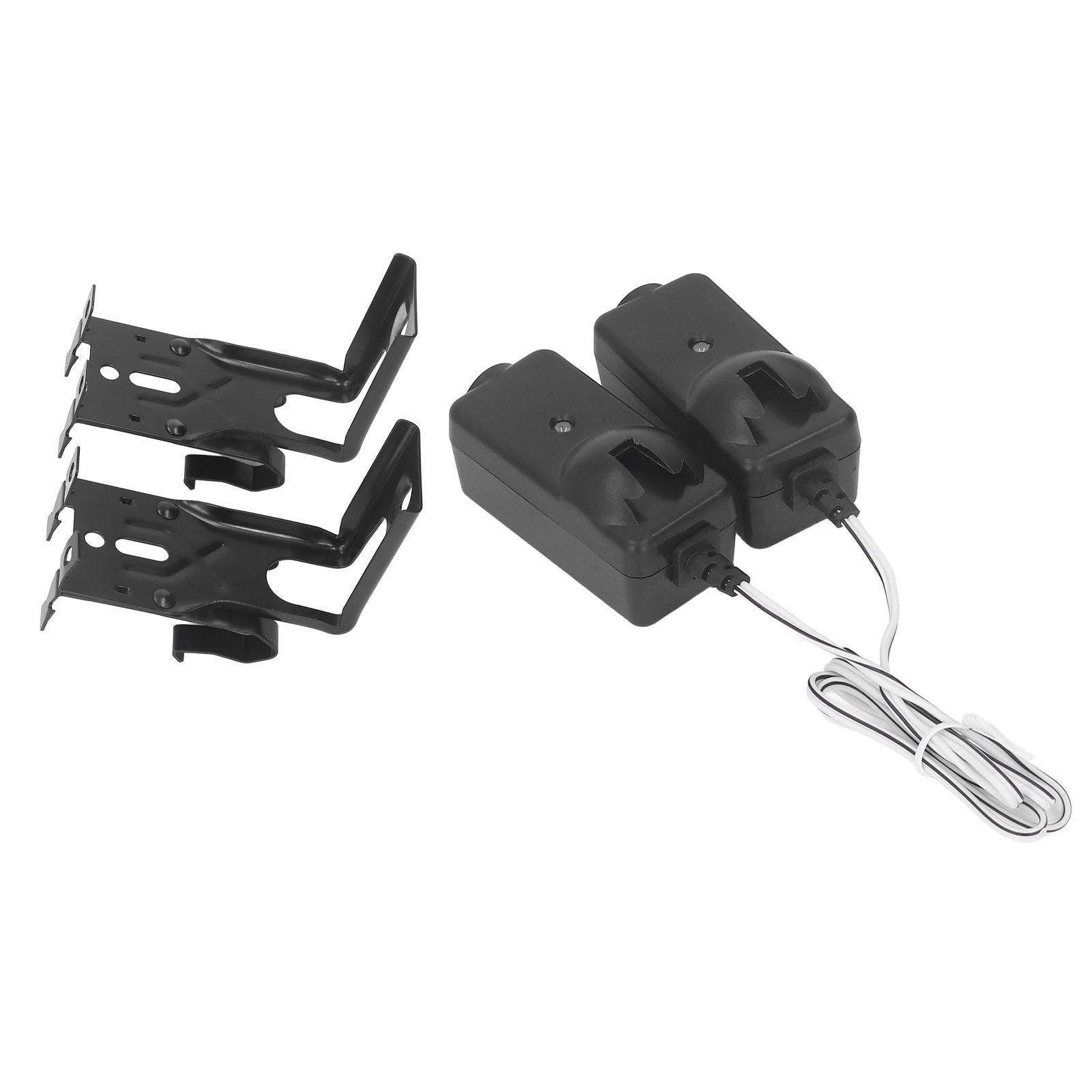 

Комплект датчиков безопасности с кронштейном 41A5034 Глазки датчика луча для открывателя гаражных ворот DC5V‑6V