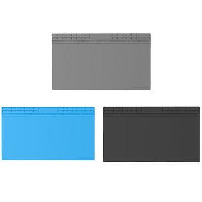Silicon Insulation Pad Heat-Resistant Repair Work Mat 70*40CM BGA Soldering Station for Electronic Phone Laptop Watch Repair