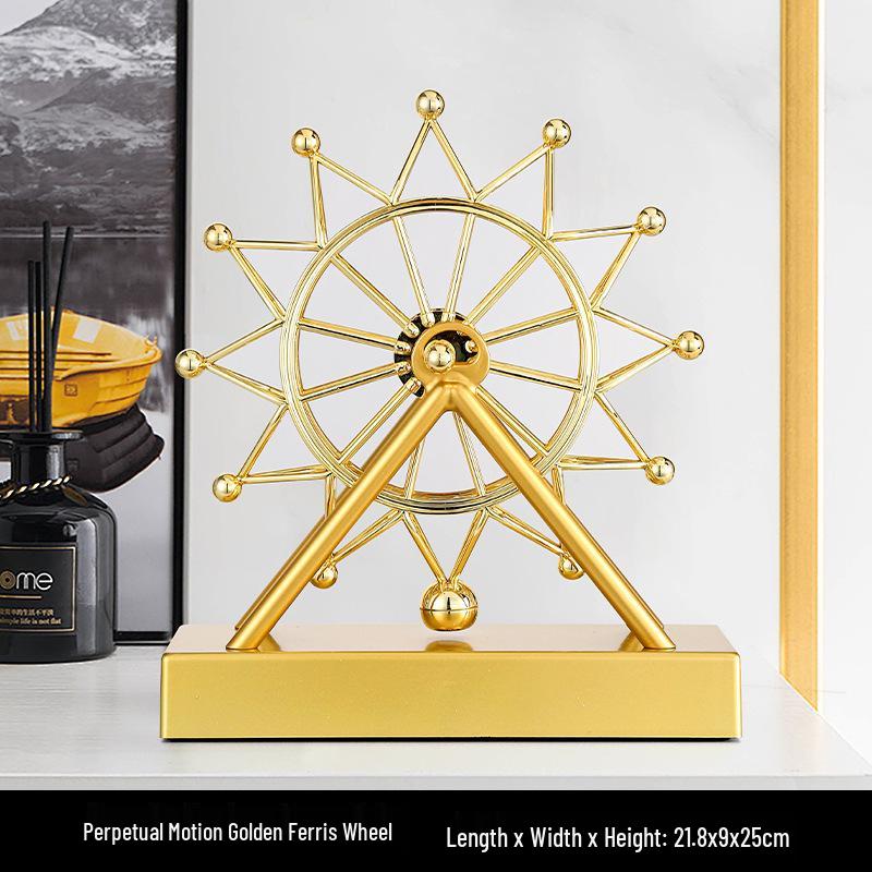 High-End Metal Landmark Building Model for Office & Living Room Decoration