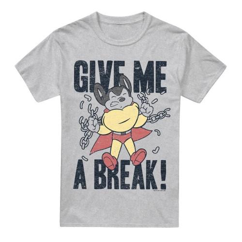 Mighty Mouse Mens Give Me a Break T-Shirt