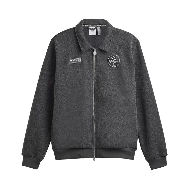 adidas Spezial FC Олимпийка Серо-голубой меланж Мужские топы JE6075 XL 17566₽