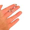 Pearl star stud earrings women's year new trendy niche design sense high-end earrings women's earrings temperament explosion