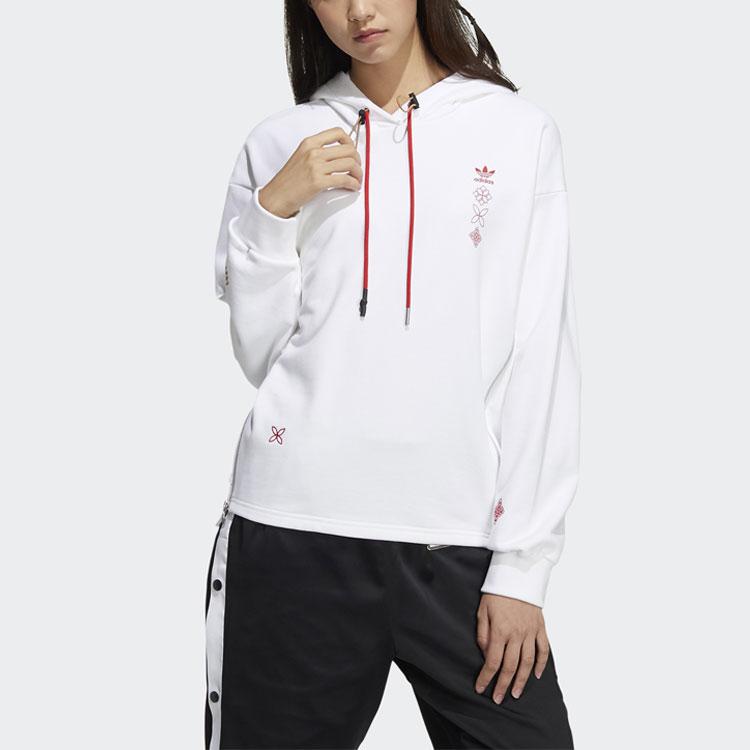 Adidas Originals Cny Sportovní mikina Dámské mikiny Bílá HC0569