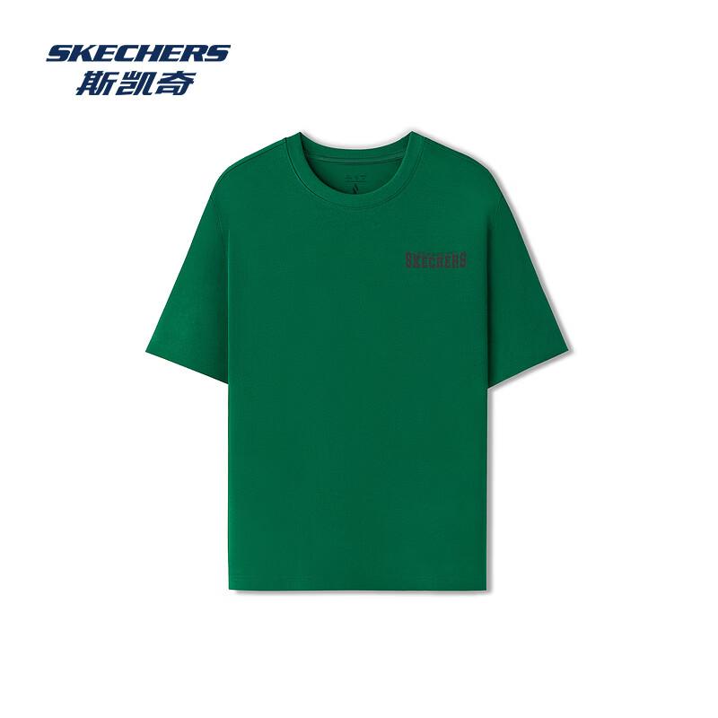Skechers Unisex Knitted Short Sleeve T-Shirt L 100