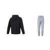 Under Armour Loose Fit Waterproof Warm Jacket And Elastic Long Pants Casual Sports Set Unisex Outerwear 24600408-001+23600704-014