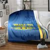 Vault-Tec Flannel Blanket Soft All-Season Throw, Design for Camping, Car Travel, Hiking Sofa, Bed, Office Perfect Gift for Parties